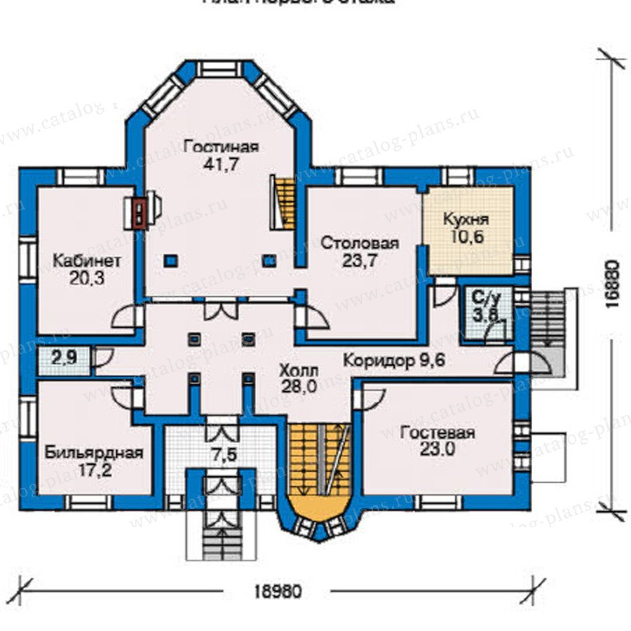 План 2-этажа проекта 31-36