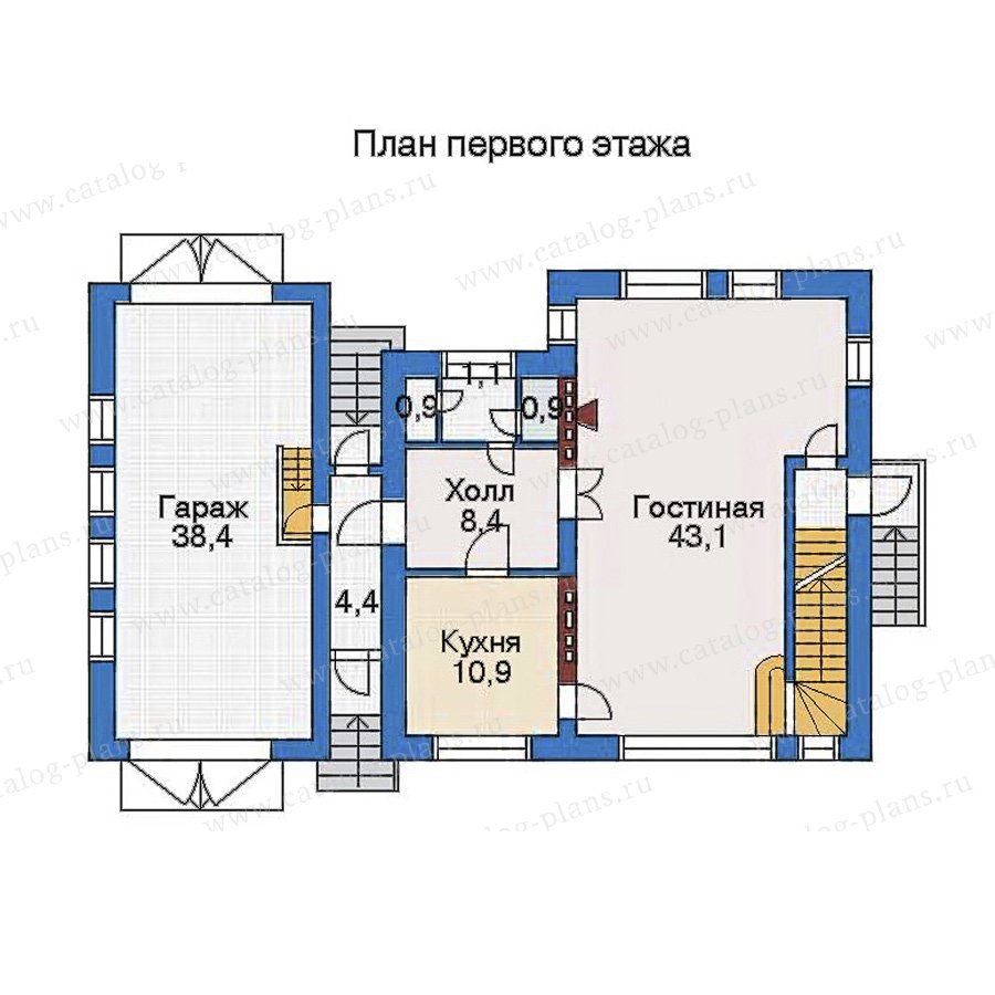 План 2-этажа проекта 51-06