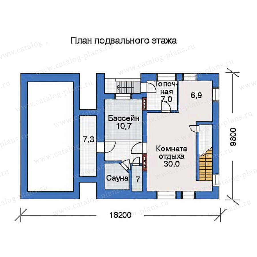 План 1-этажа проекта 51-06