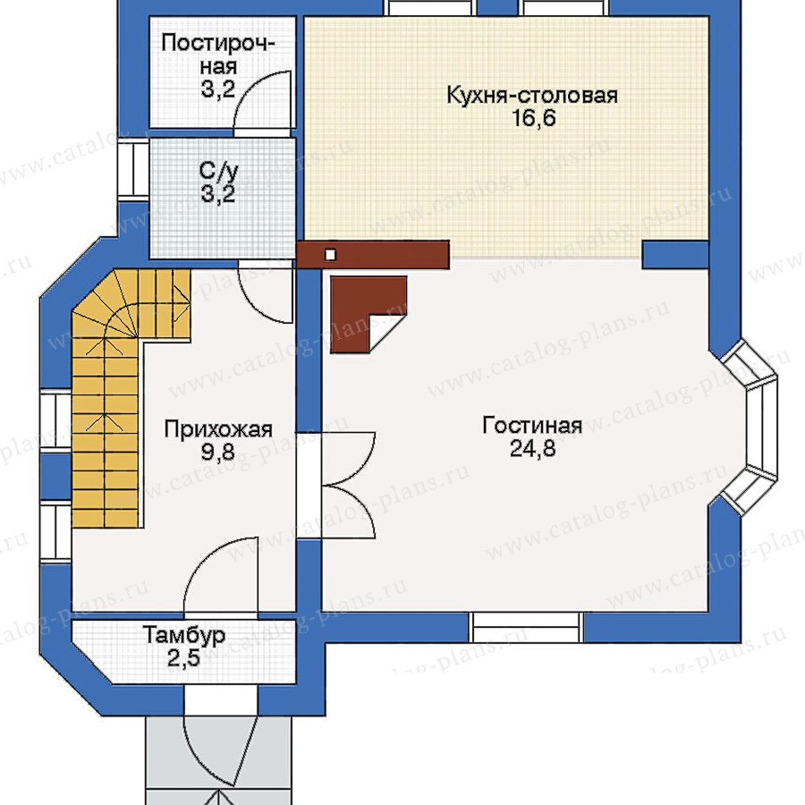 План 2-этажа проекта 51-42