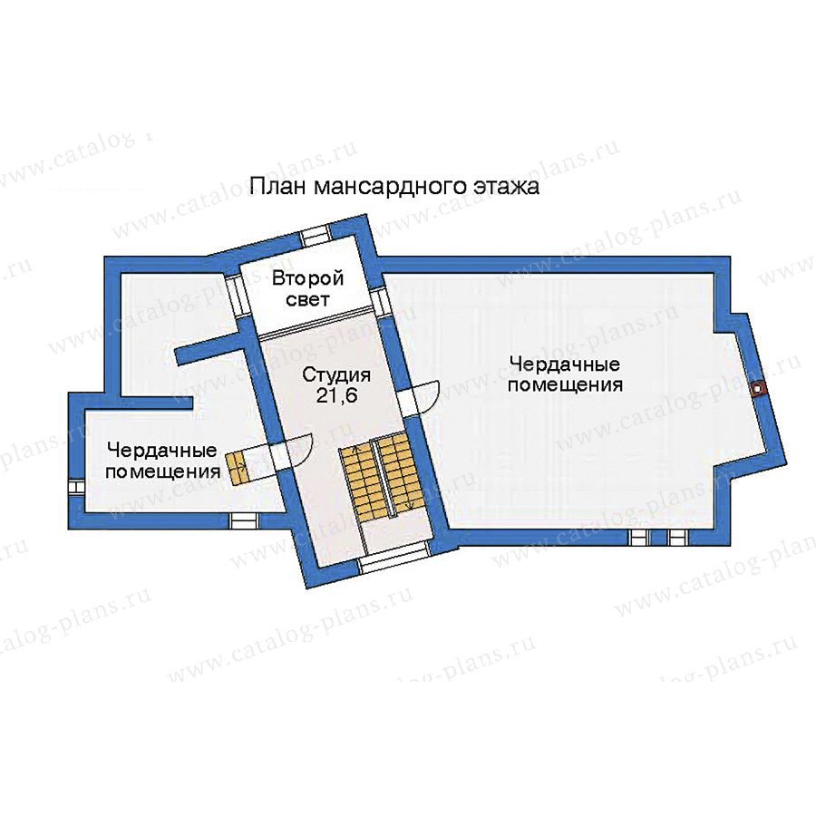 План 3-этажа проекта 35-53
