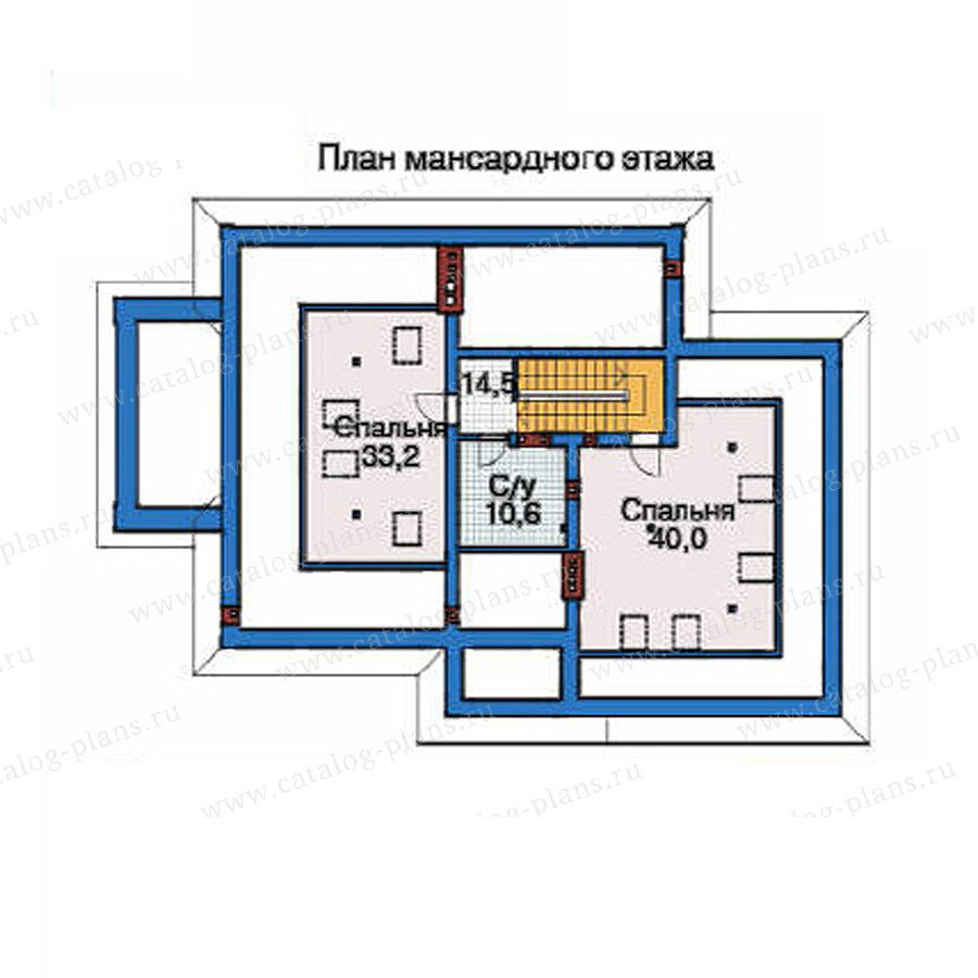 План 4-этажа проекта 35-82