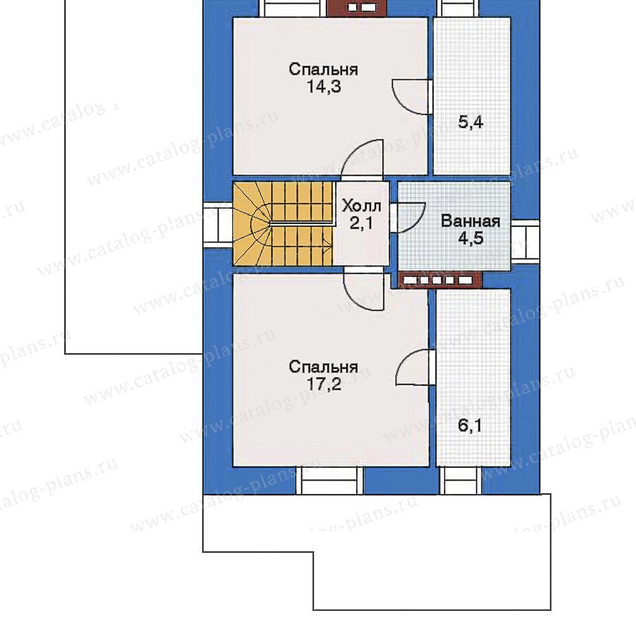 План 2-этажа проекта 34-94