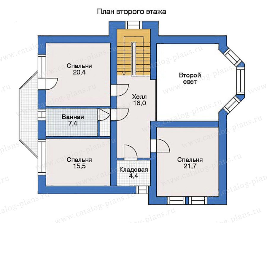 План 3-этажа проекта 33-91