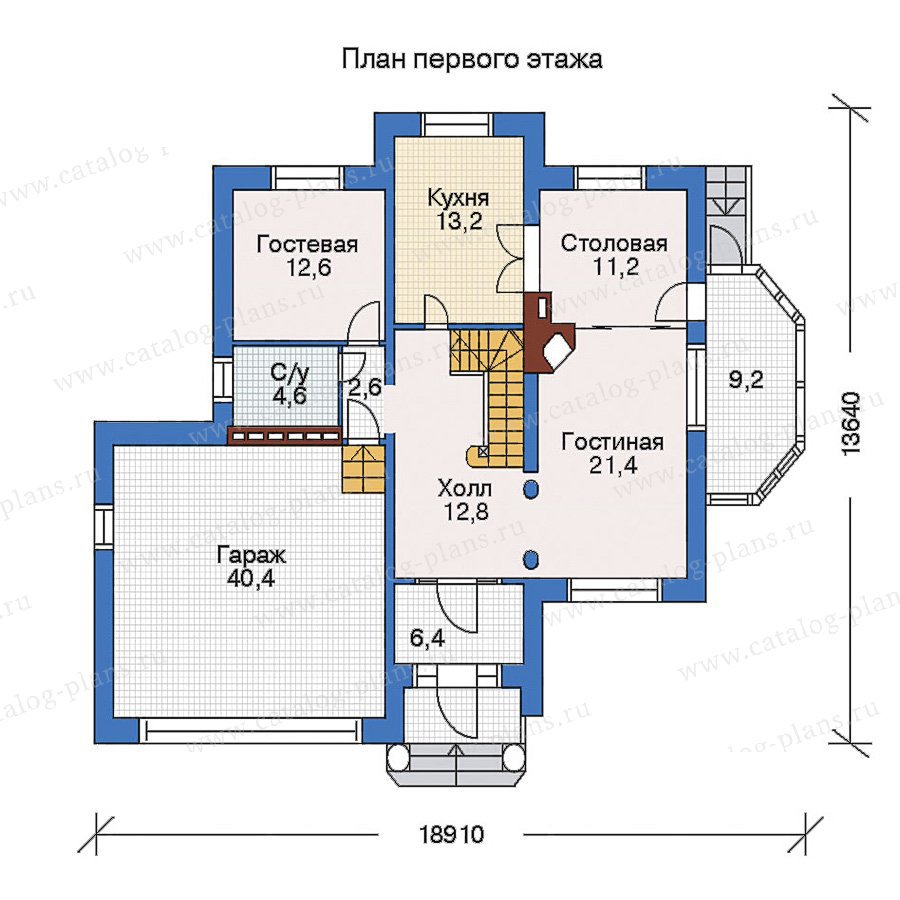 План 2-этажа проекта 33-11