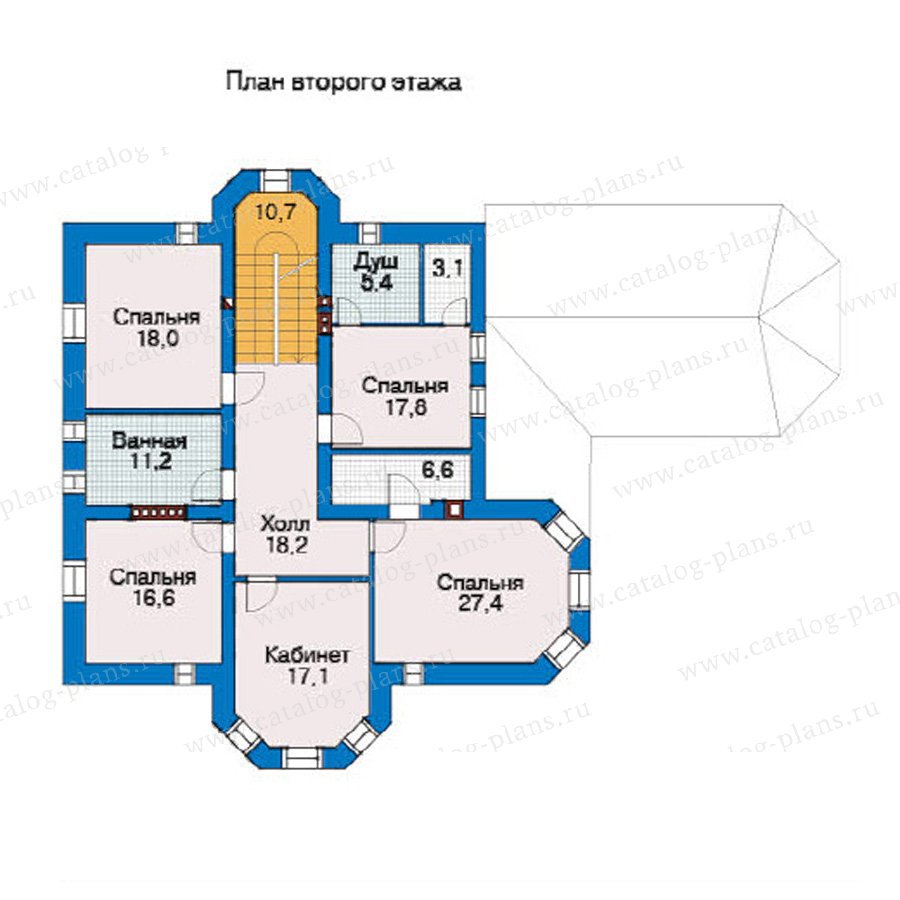 План 2-этажа проекта 31-40