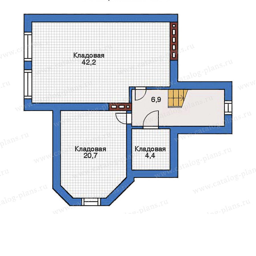 План 1-этажа проекта 31-81