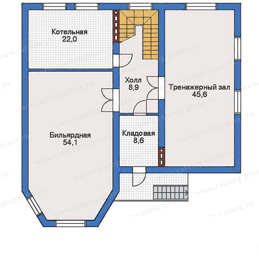 План 1-этажа проекта 31-71