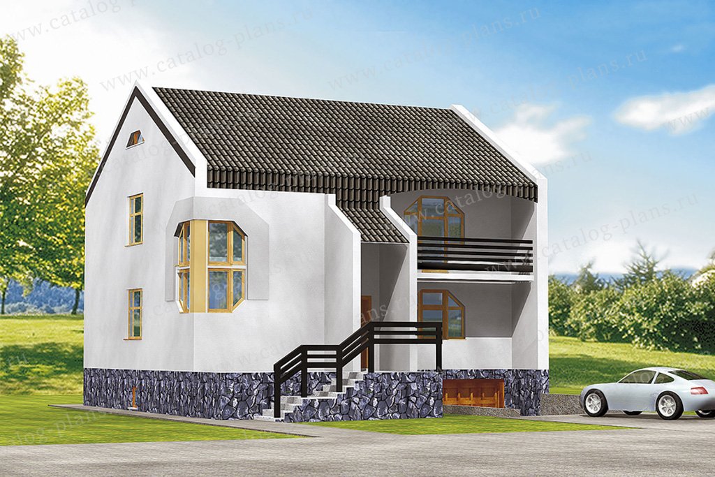 Проект мини-дома в скандинавском стиле