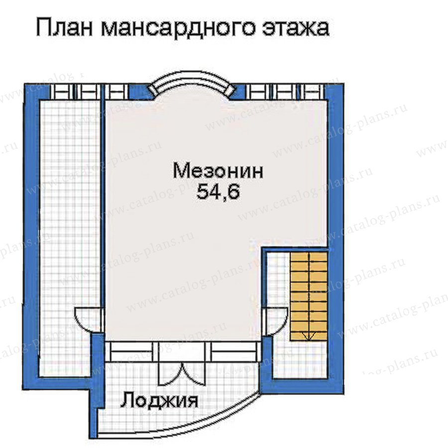 План 3-этажа проекта 31-28