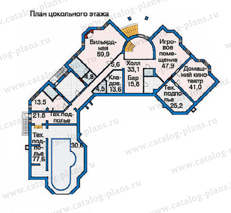 План 1-этажа проекта 36-10