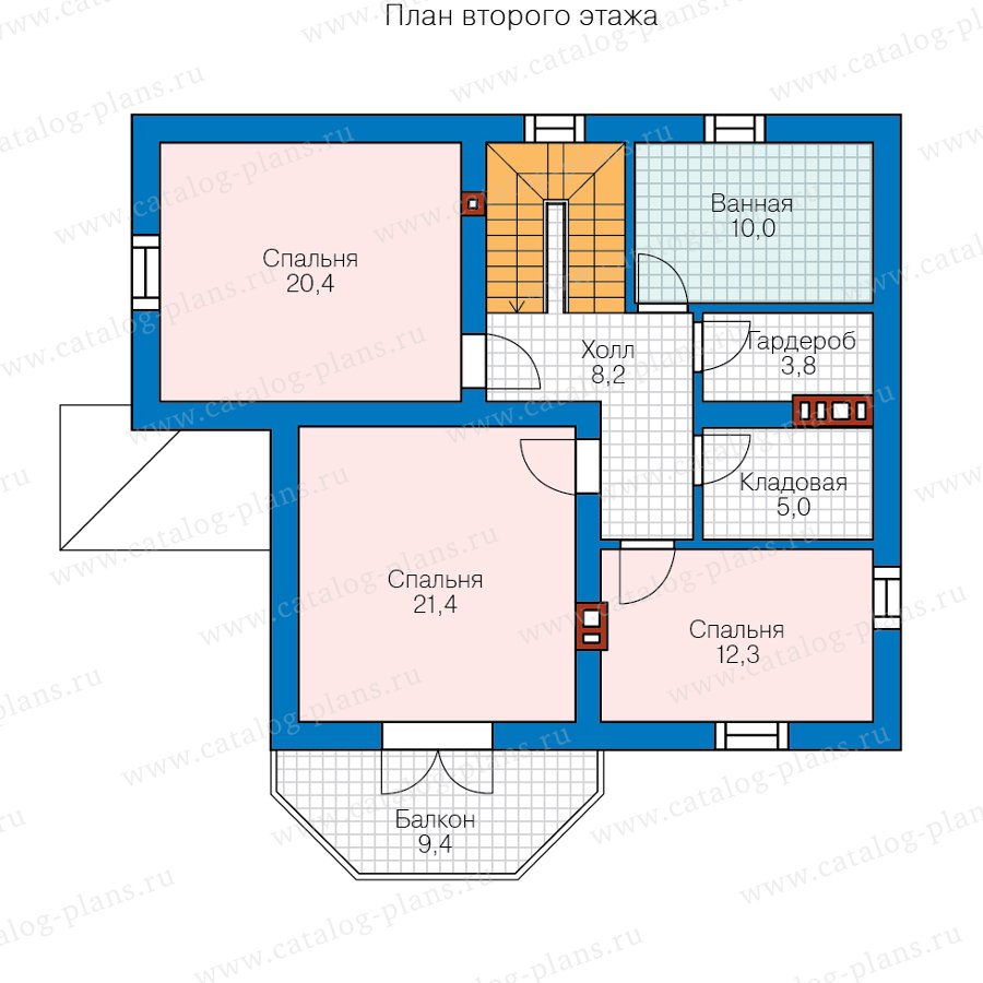 План 3-этажа проекта 40-05DG