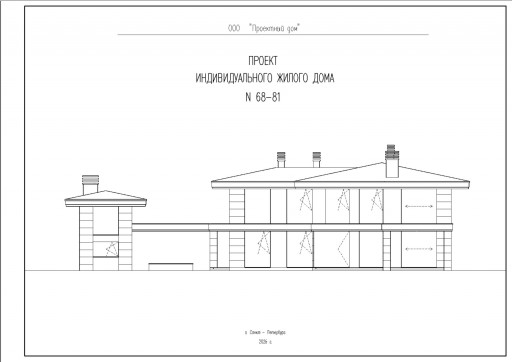 Пример проекта (АР) — газобетон