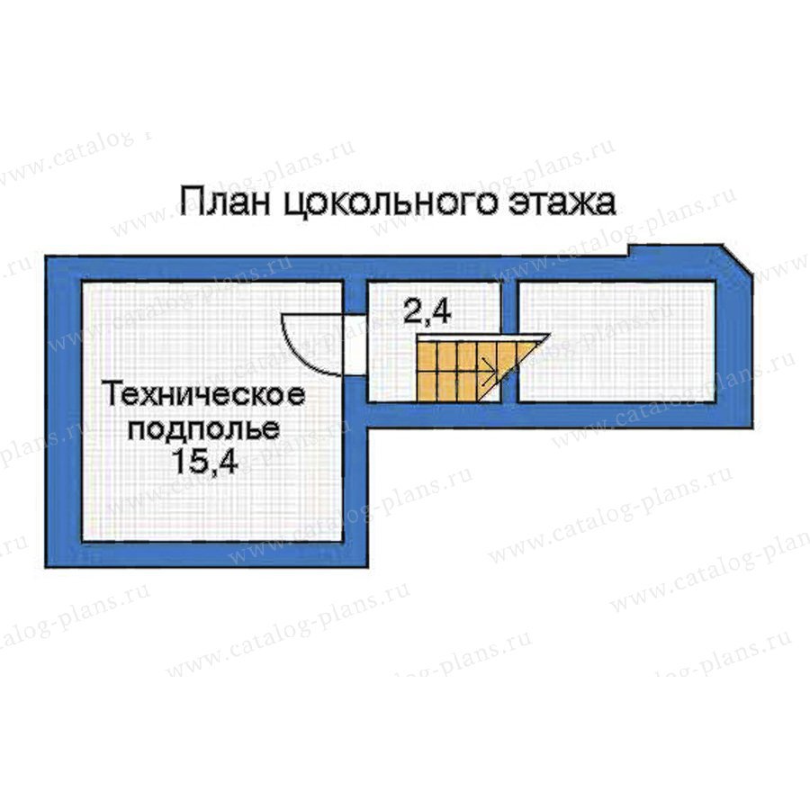 План 1-этажа проекта 52-24