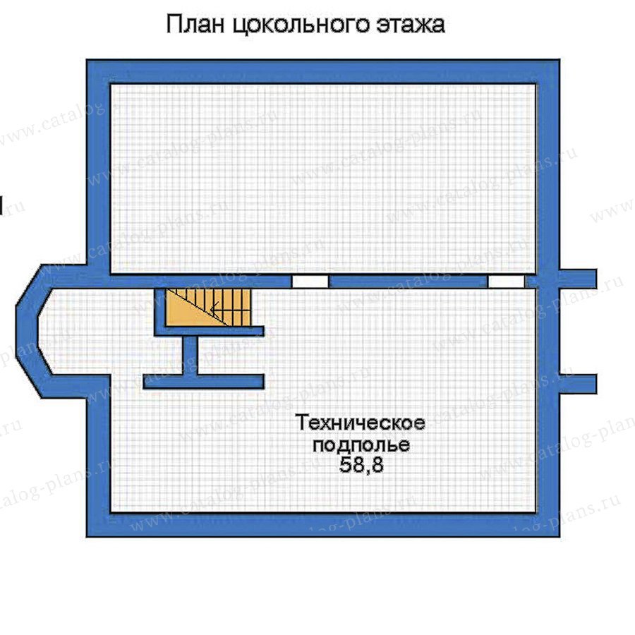 План 1-этажа проекта 52-22