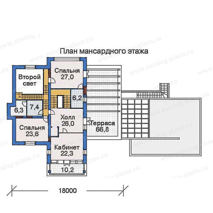 План 4-этажа проекта 32-46