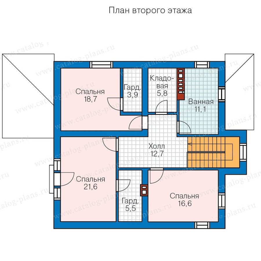 План 2-этажа проекта 57-20B