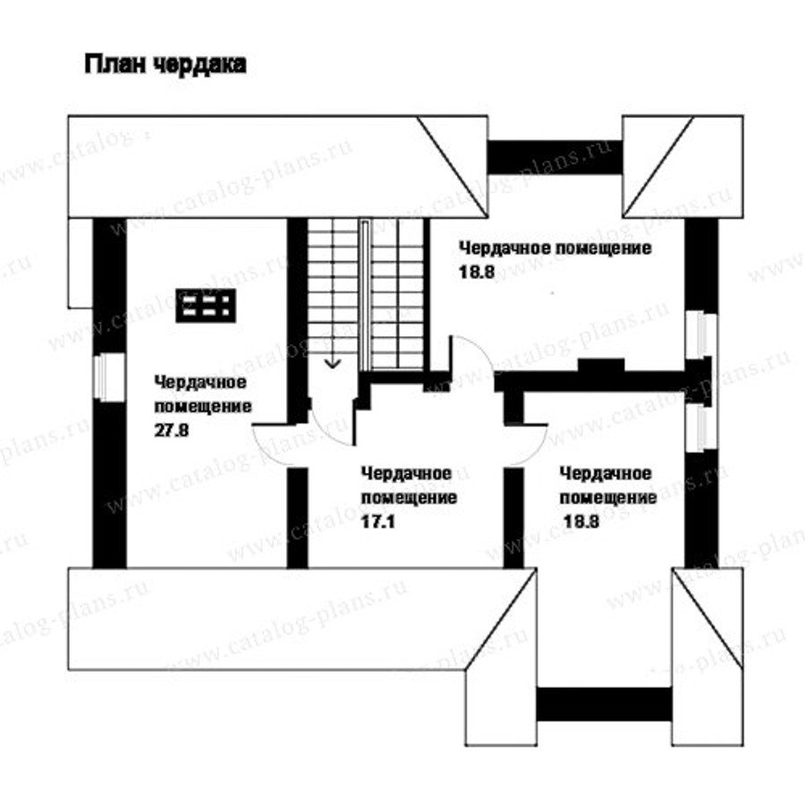 План 4-этажа проекта 49-83A