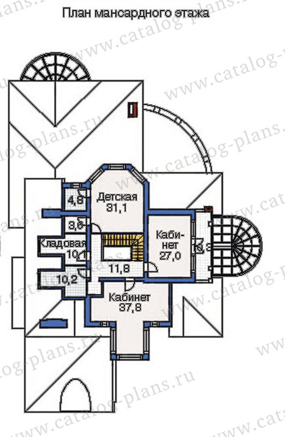 План 4-этажа проекта 36-21