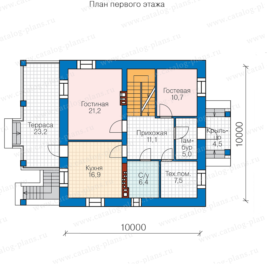 План 2-этажа проекта 57-05MKL