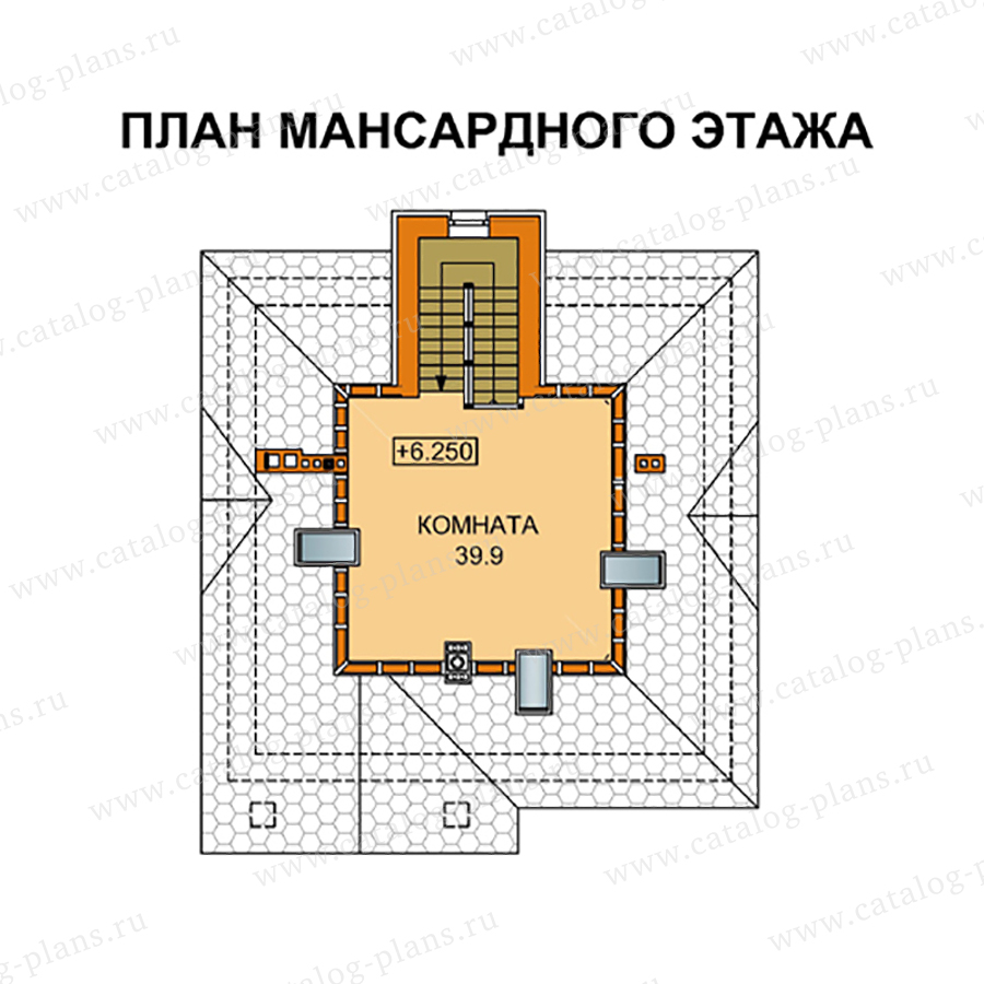 План 4-этажа проекта 61-29L