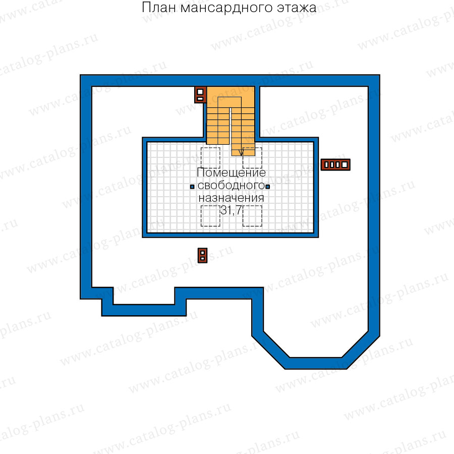 План 3-этажа проекта 40-11RUS