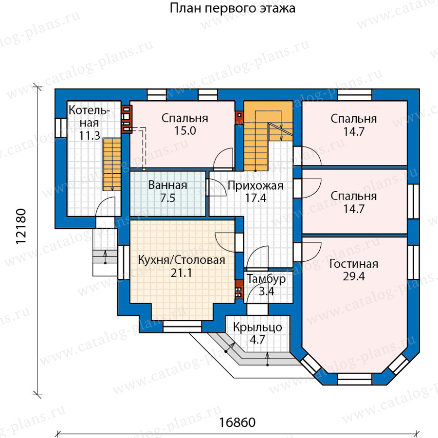 План 2-этажа проекта 40-11UGL