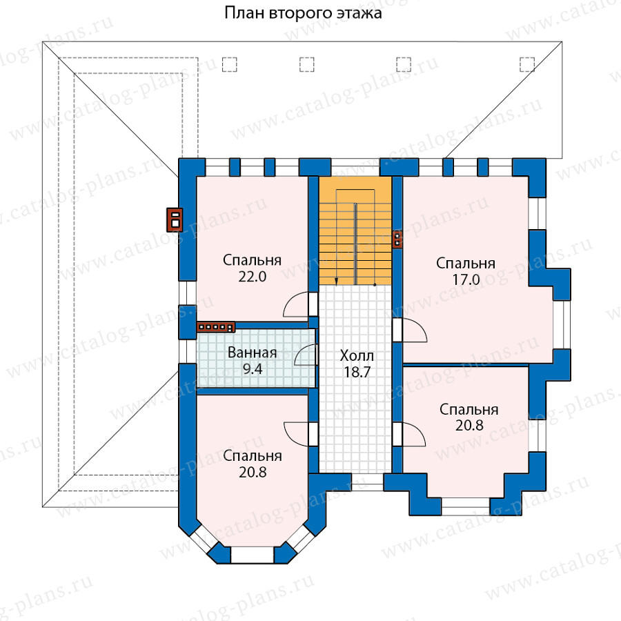 План 2-этажа проекта 40-49FL