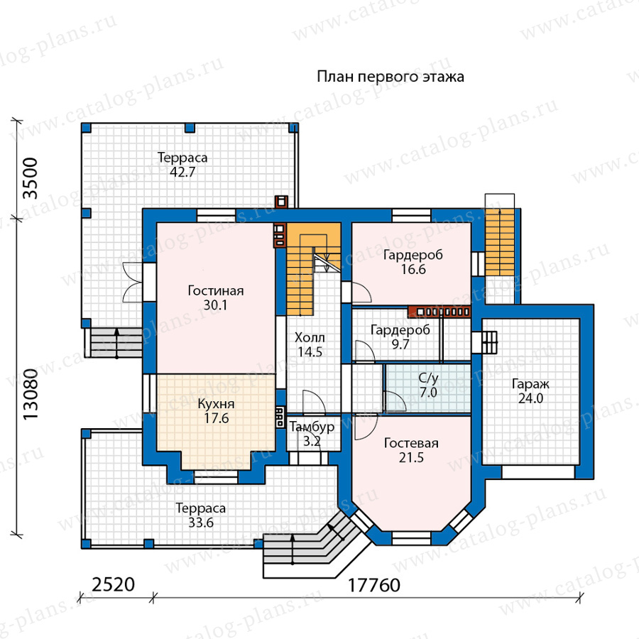 План 2-этажа проекта 40-11HC2L