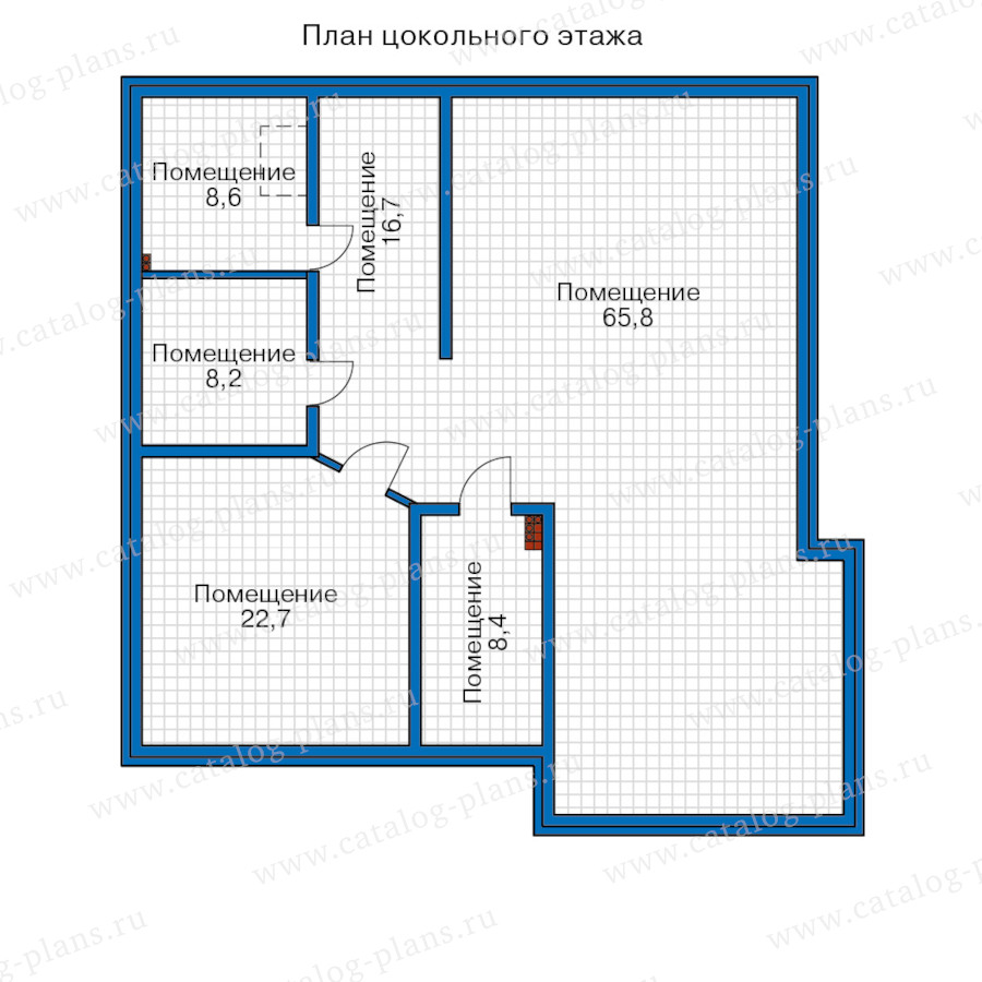 План 1-этажа проекта 62-24RAI