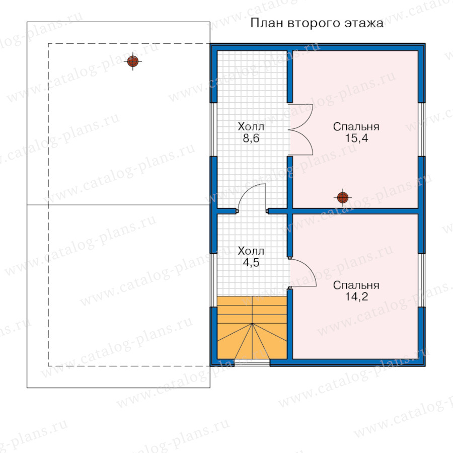 План 2-этажа проекта 14-00A