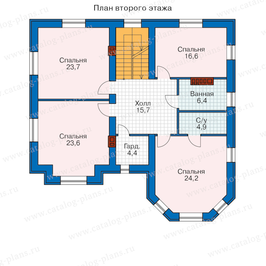 План 2-этажа проекта 40-11ANK2L
