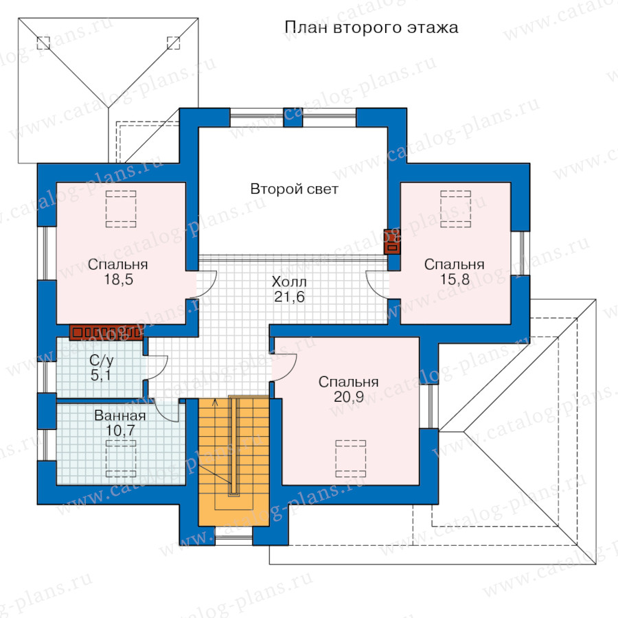 План 2-этажа проекта 57-00ABL