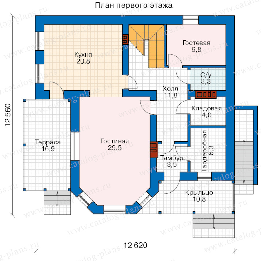 План 2-этажа проекта 40-05NGL