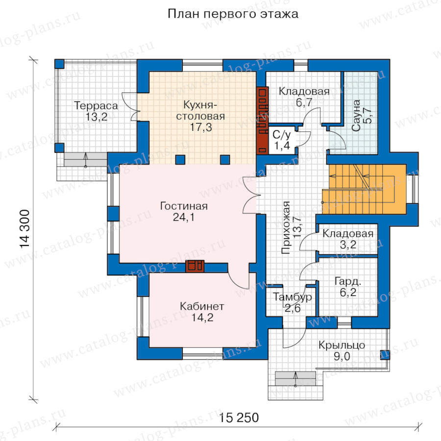 План 2-этажа проекта 57-00KBC
