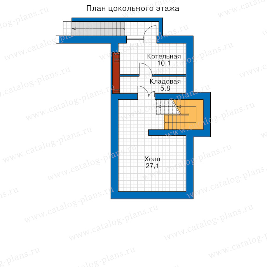 План 1-этажа проекта 57-00KBC