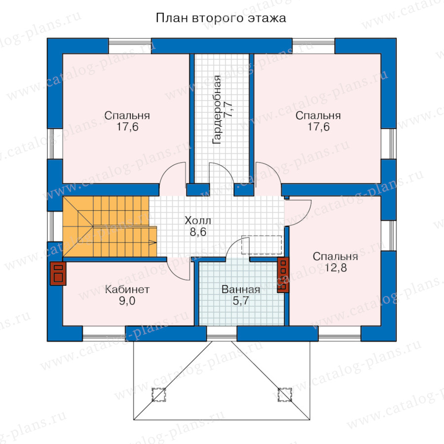 План 2-этажа проекта 57-05TA
