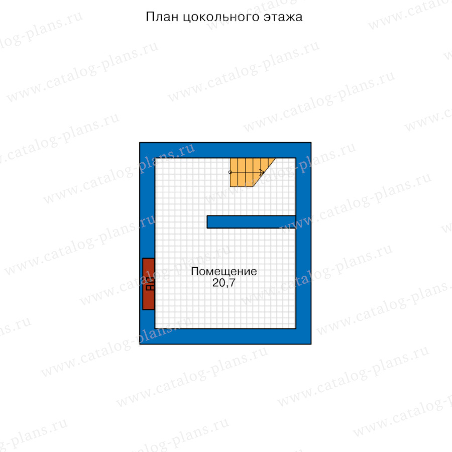 План 1-этажа проекта 40-04ZC