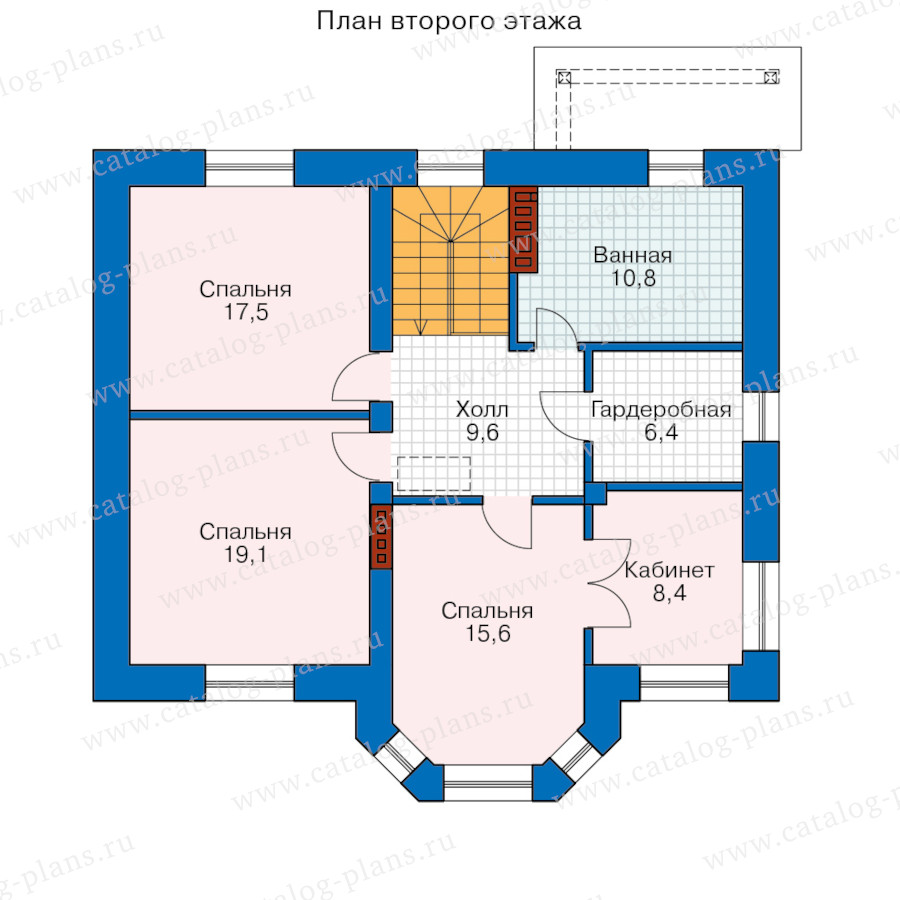 План 3-этажа проекта 40-12MBGL