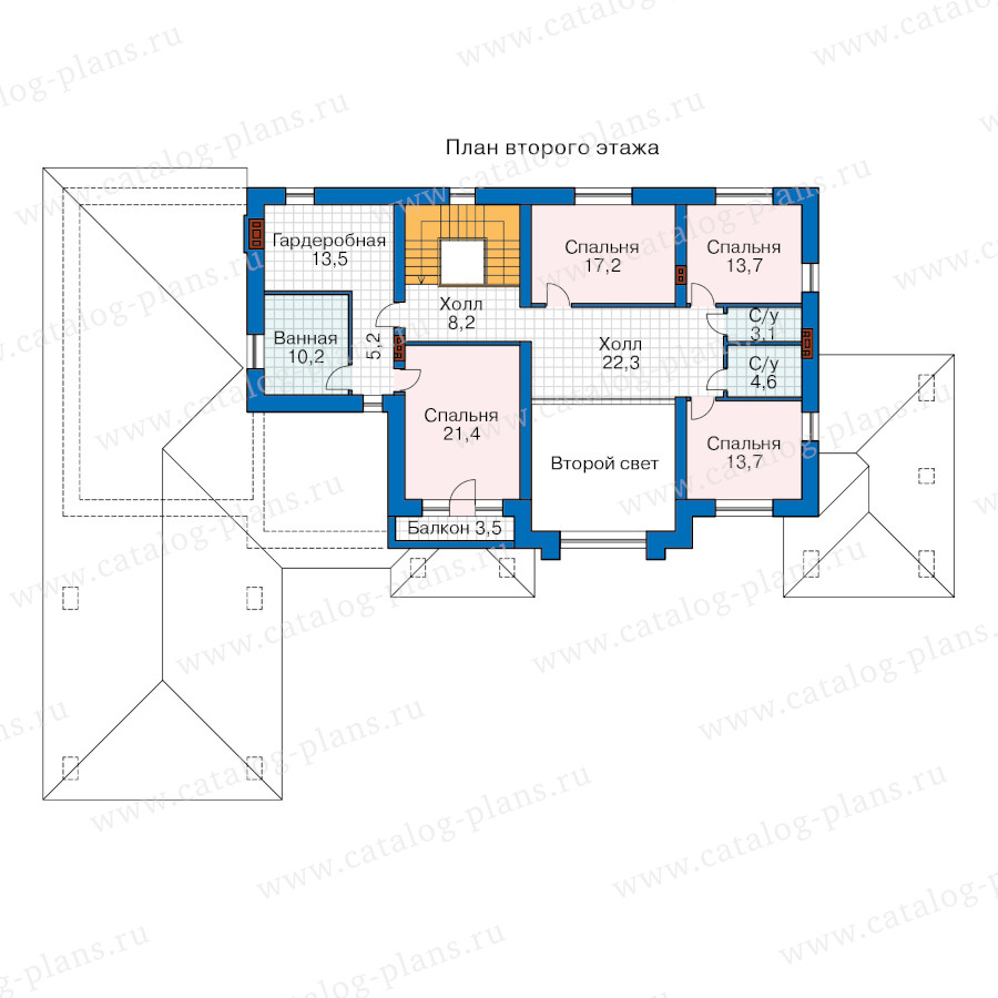 План 2-этажа проекта 45-64ZHAK1L