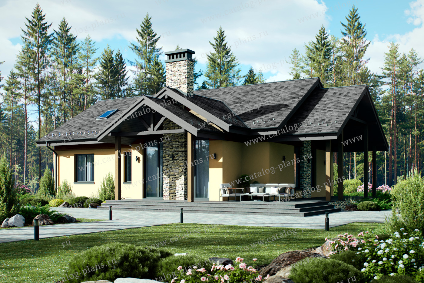 Проект  #68-75 материал - , стиль 