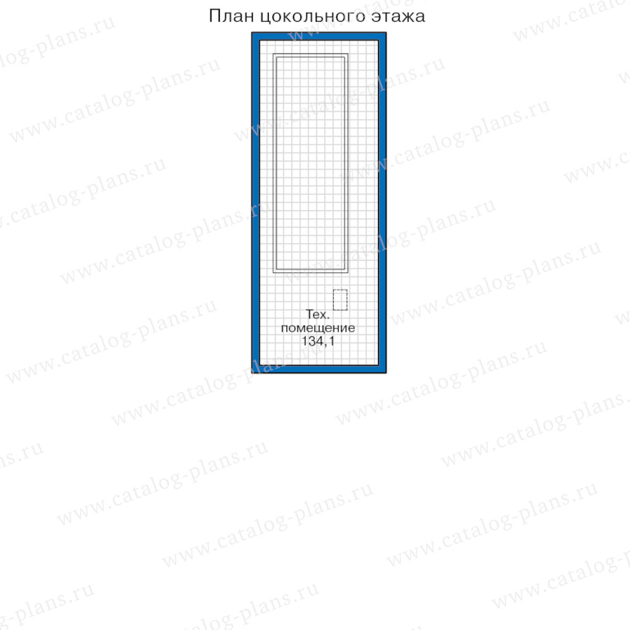 План 1-этажа проекта 68-71L